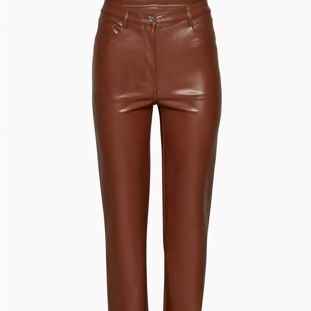 ARITZIA Wilfred The Melina™ Super high-waisted Vegan Leather pants